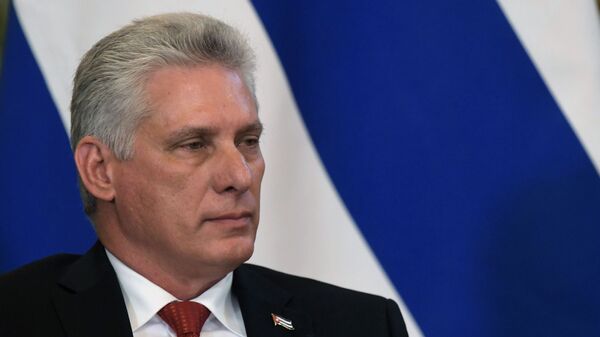 Miguel Díaz-Canel, presidente de Cuba - Sputnik Mundo