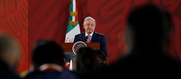 Andrés Manuel López Obrador, presidente de México - Sputnik Mundo
