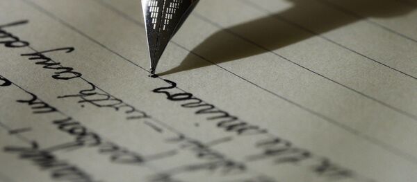 Caligrafía (imagen referencial) - Sputnik Mundo