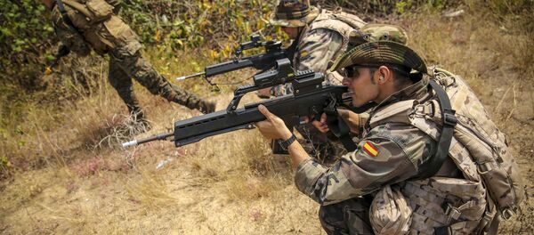 Infantes de Marina españoles (imagen referencial) Infantes de Marina españoles (imagen referencial) - Sputnik Mundo