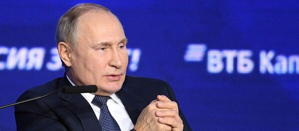 Vladímir Putin, presidente de Rusia - Sputnik Mundo