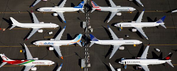 Los aviones retirados Boeing 737 MAX Los aviones retirados Boeing 737 MAX - Sputnik Mundo