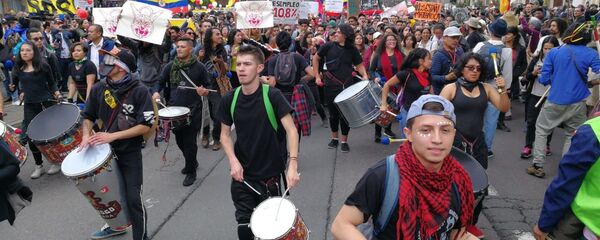 El paro en Colombia - Sputnik Mundo