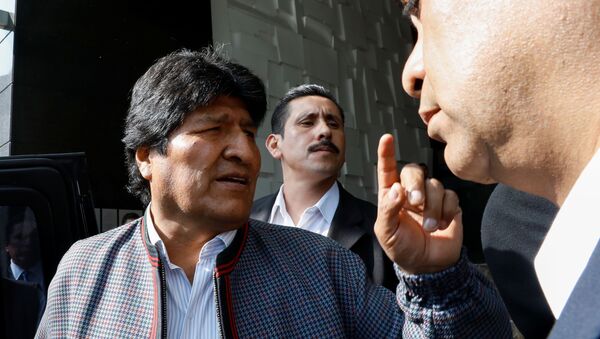 Evo Morales, expresidente de Bolivia - Sputnik Mundo