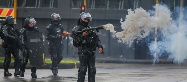 Protestas en Bogotá, Colombia - Sputnik Mundo