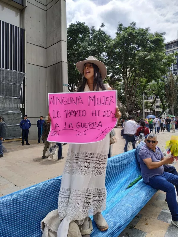 Las imágenes del paro en Bogotá que marcaron el histórico 21N en Colombia Las imágenes del paro en Bogotá que marcaron el histórico 21N en Colombia - Sputnik Mundo