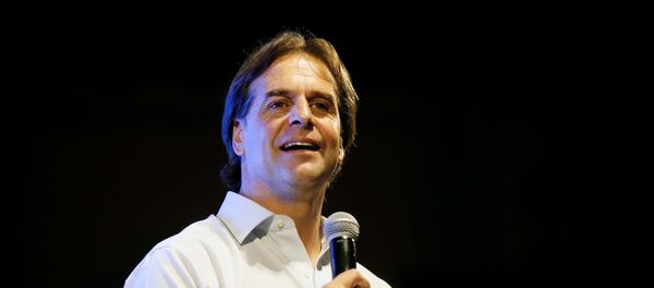 Luis Lacalle Pou, candidato presidencial uruguayo Luis Lacalle Pou, candidato presidencial uruguayo - Sputnik Mundo