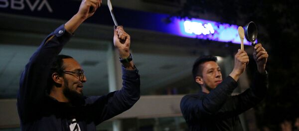 Protestas en Bogotá, Colombia - Sputnik Mundo