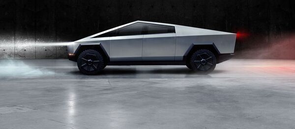 Cybertruck, nueva camioneta de Tesla - Sputnik Mundo