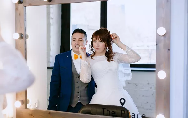 Nelson Rodríguez con su esposa Nelson Rodríguez con su esposa - Sputnik Mundo