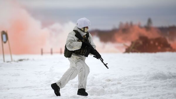 Fuerzas especiales rusas en Siberia (archivo) - Sputnik Mundo