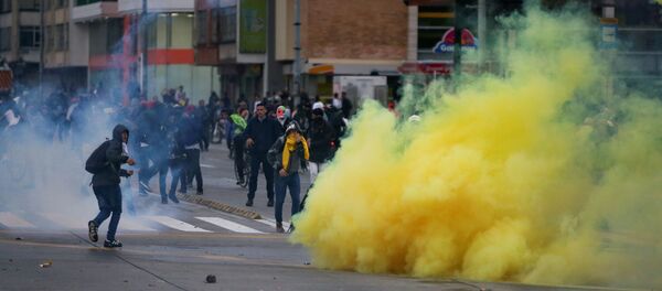 Protestas en Colombia - Sputnik Mundo