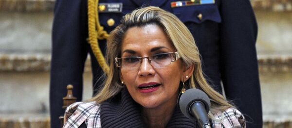 Jeanine Áñez, presidenta de facto de Bolivia - Sputnik Mundo