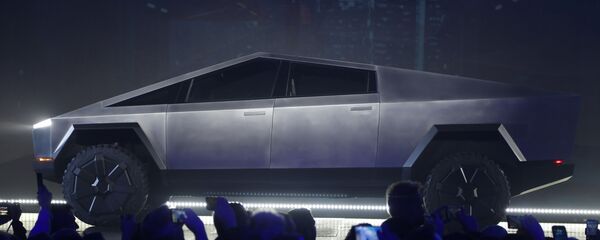 El Cybertruck de Tesla - Sputnik Mundo