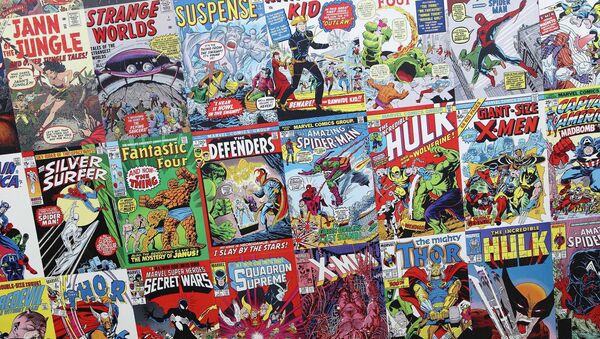 Cómics de Marvel, foto de archivo - Sputnik Mundo