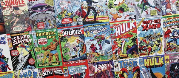 Cómics de Marvel, foto de archivo Cómics de Marvel, foto de archivo - Sputnik Mundo