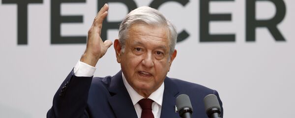 Andrés Manuel López Obrado, presidente mexicano - Sputnik Mundo