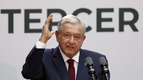 Andrés Manuel López Obrador, presidente mexicano - Sputnik Mundo