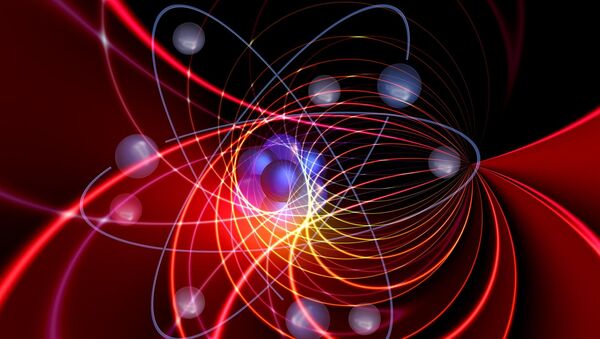 Moléculas (imagen referencial) - Sputnik Mundo