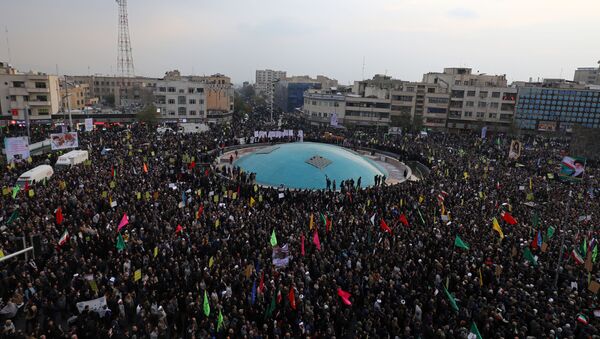 Protestas en irán - Sputnik Mundo