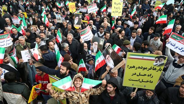 Protestas en Irán - Sputnik Mundo