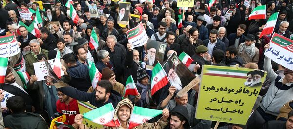 Protestas en Irán Protestas en Irán - Sputnik Mundo