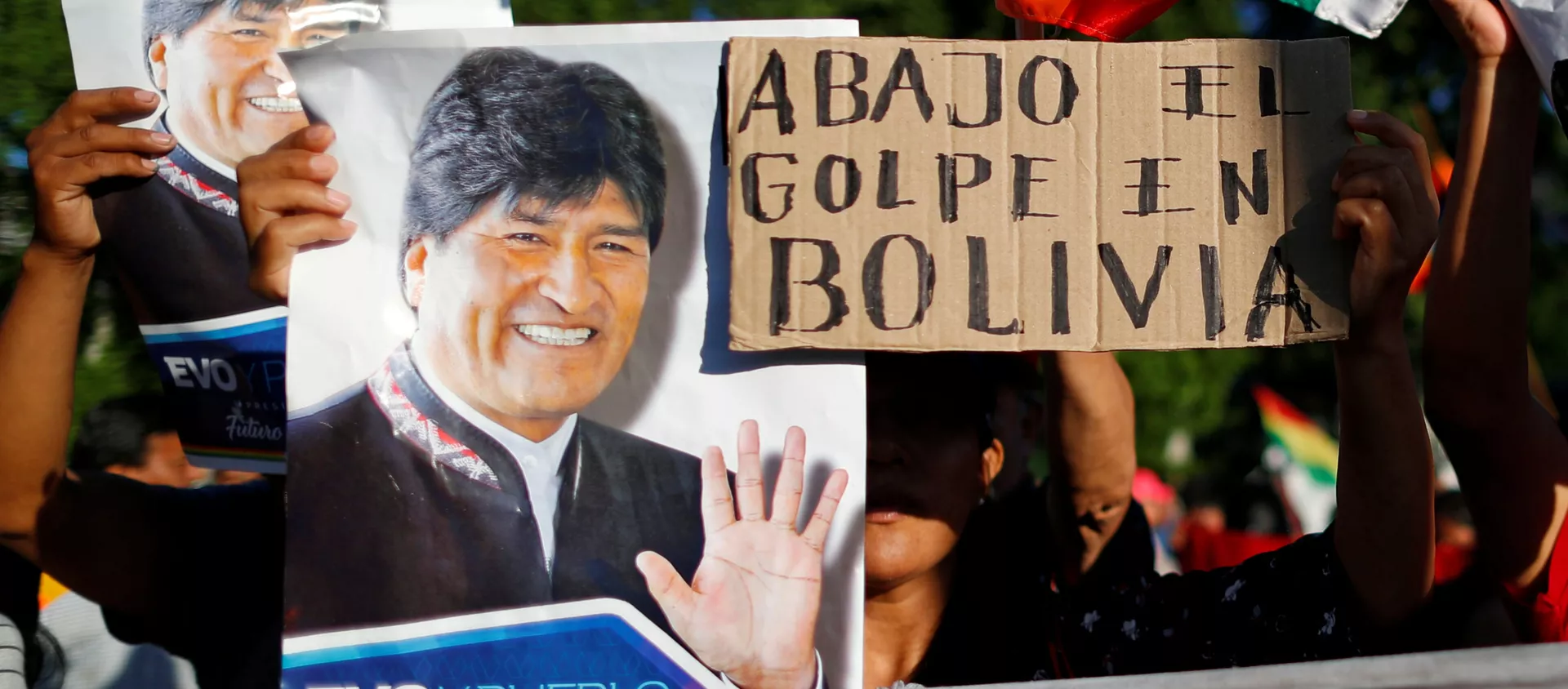 Partidarios de Evo Morales en Bolivia Partidarios de Evo Morales en Bolivia - Sputnik Mundo, 1920, 26.11.2019