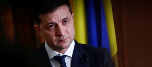 Volodímir Zelenski, el presidente ucraniano - Sputnik Mundo