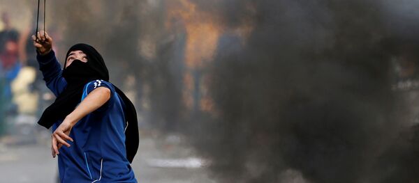 Protestas en Cisjordania - Sputnik Mundo