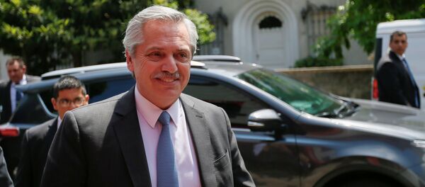 Alberto Fernández, presidente electo de Argentina - Sputnik Mundo