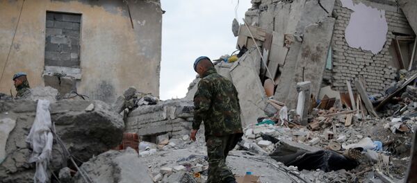 Terremoto en Albania - Sputnik Mundo