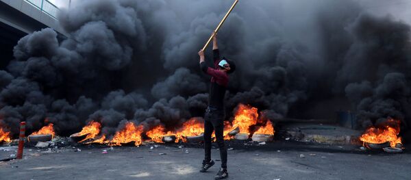 Protestas en Irak - Sputnik Mundo