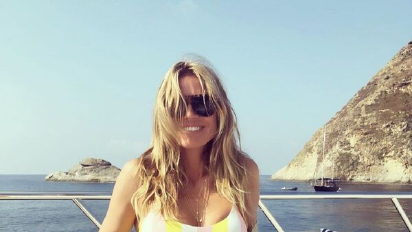 Heidi Klum, supermodelo alemana - Sputnik Mundo