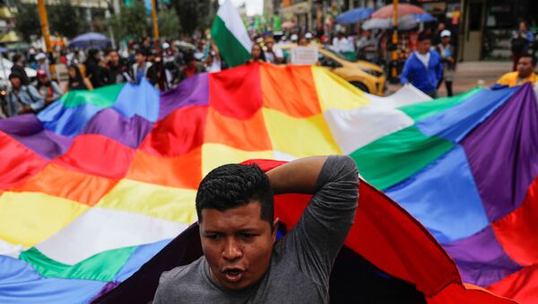 Protestas en Bogotá, Colombia - Sputnik Mundo