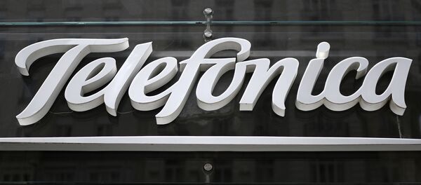 Logo de Telefónica  - Sputnik Mundo