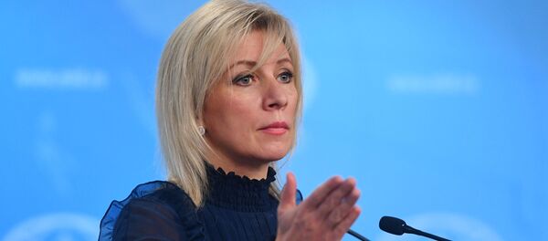 María Zajárova, la portavoz del Ministerio de Exteriores ruso  - Sputnik Mundo