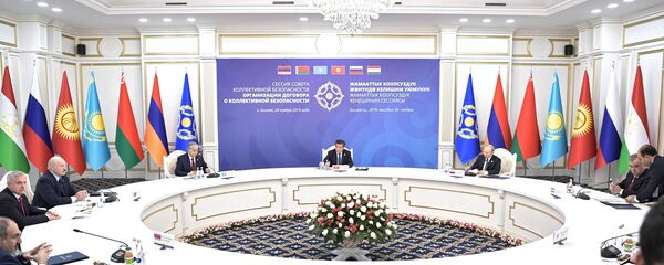 Cumbre de los países miembros de la Organización del Tratado de Seguridad Colectiva (OTSC) - Sputnik Mundo