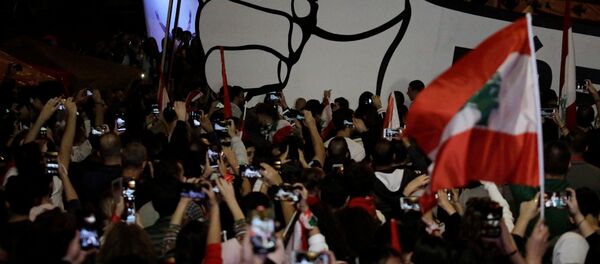 Protestas en Líbano - Sputnik Mundo