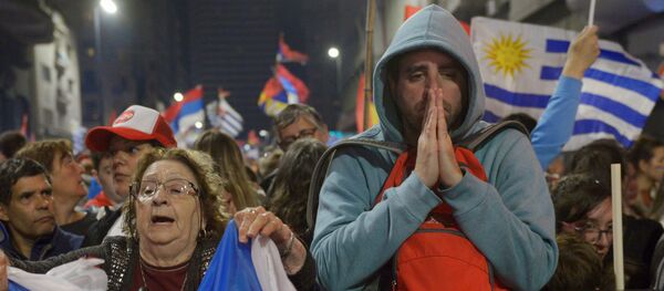 Partidarios del Frente Amplio - Sputnik Mundo