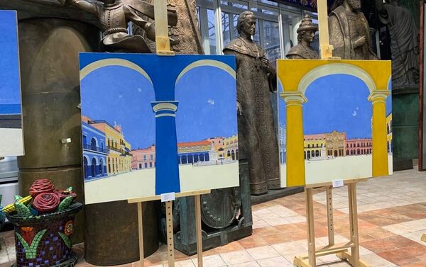 La exposición 'Oh, Habana!' en Moscú La exposición 'Oh, Habana!' en Moscú - Sputnik Mundo