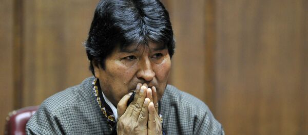 Evo Morales, expresidente de Bolivia Evo Morales, expresidente de Bolivia - Sputnik Mundo