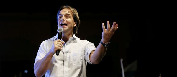 Luis Alberto Lacalle Pou, presidente electo de Uruguay - Sputnik Mundo