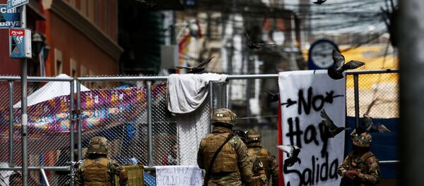 Los militares en Bolivia - Sputnik Mundo