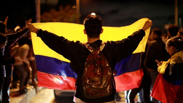 Protestas en Colombia  - Sputnik Mundo