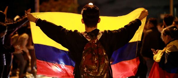 Protestas en Colombia  - Sputnik Mundo