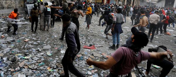 Protestas en Irak - Sputnik Mundo
