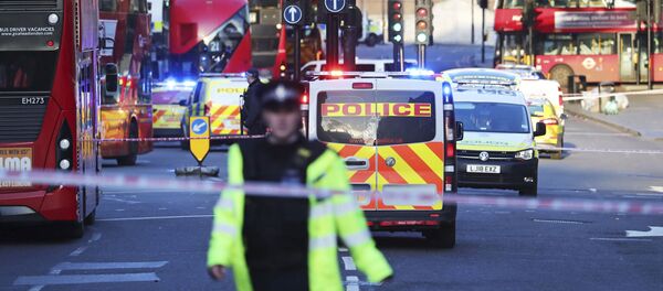 Lugar del tiroteo en el Puente de Londres - Sputnik Mundo