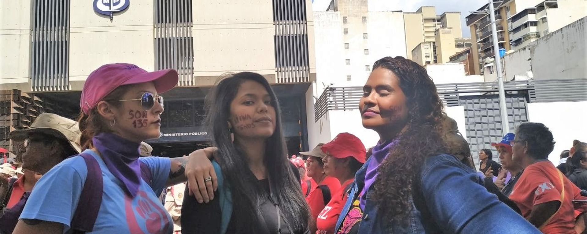 Marcha contra la violencia de género en Caracas, Venezuela - Sputnik Mundo, 1920, 23.04.2021