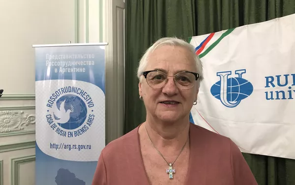 Silvia Maraczuk, estudió en Varsovia y Moscú Silvia Maraczuk, estudió en Varsovia y Moscú - Sputnik Mundo