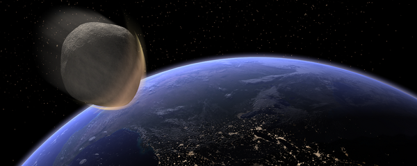 Un asteroide se acerca a la Tierra (imagen referencial) - Sputnik Mundo